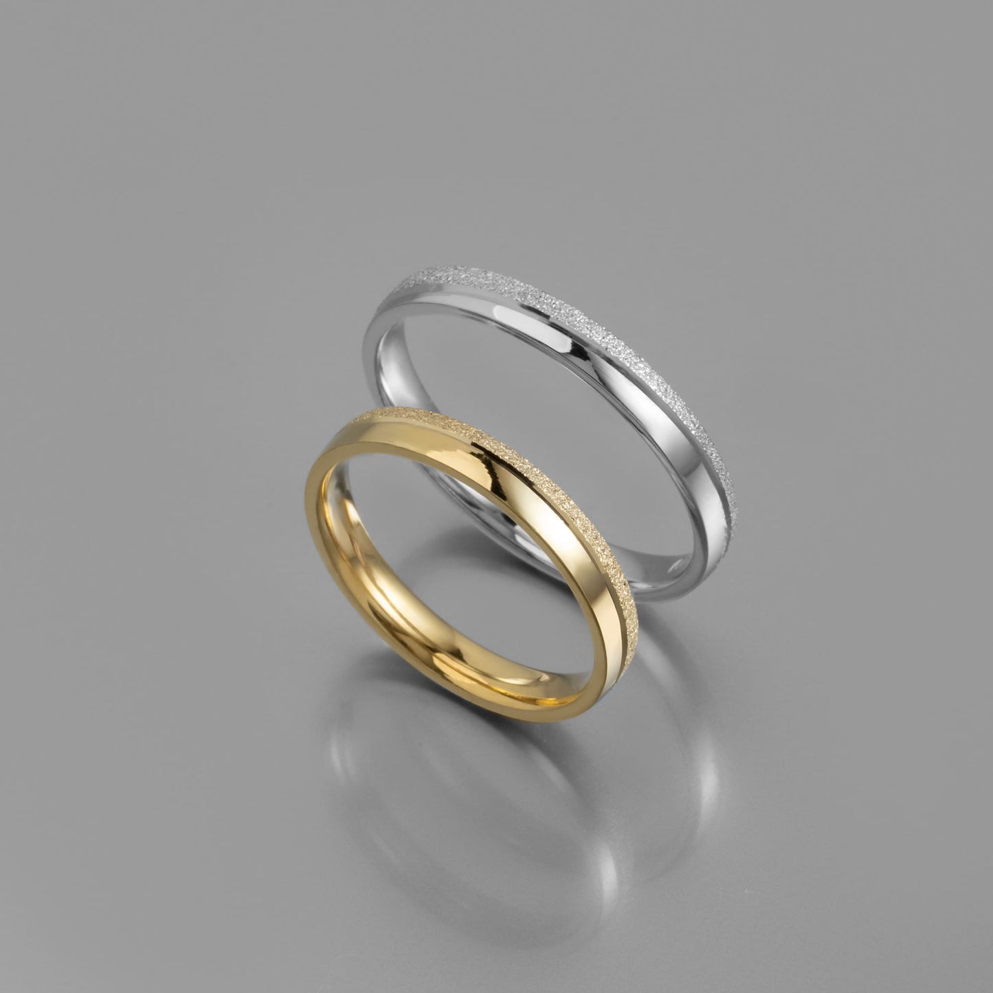 Άνετη κλασική χρυσή βέρα γάμου 3mm, Glamour Dainty Jewels, Άλιμος.