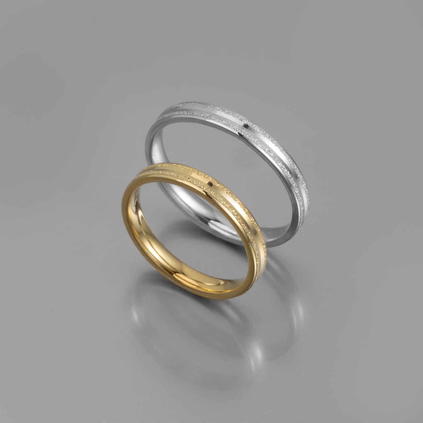 Άνετη κλασική χρυσή βέρα γάμου 3mm, Glamour Dainty Jewels, Άλιμος.