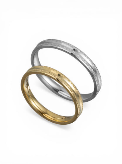 Άνετη κλασική χρυσή βέρα γάμου 3mm, Glamour Dainty Jewels, Άλιμος.