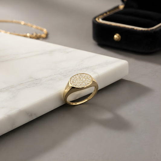 9k Gold Ring