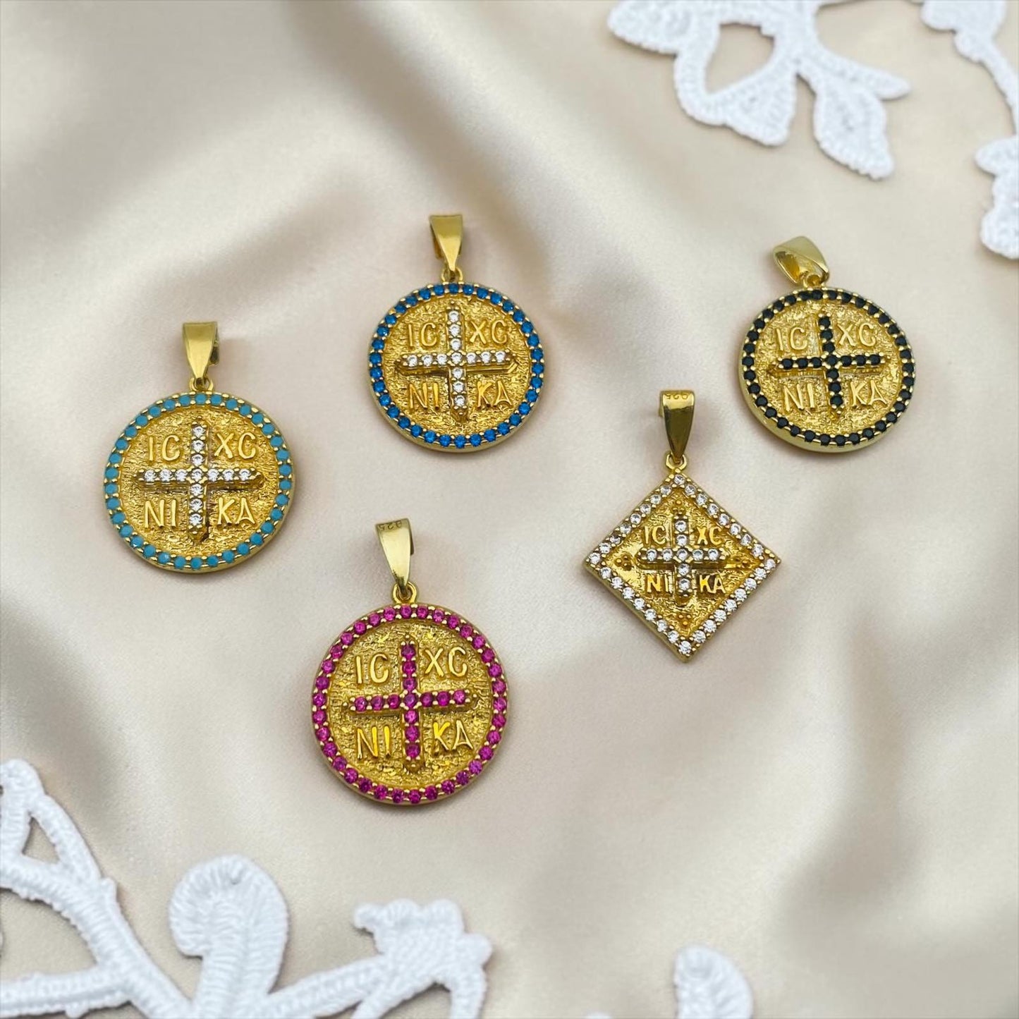 Silver Religious Pendants